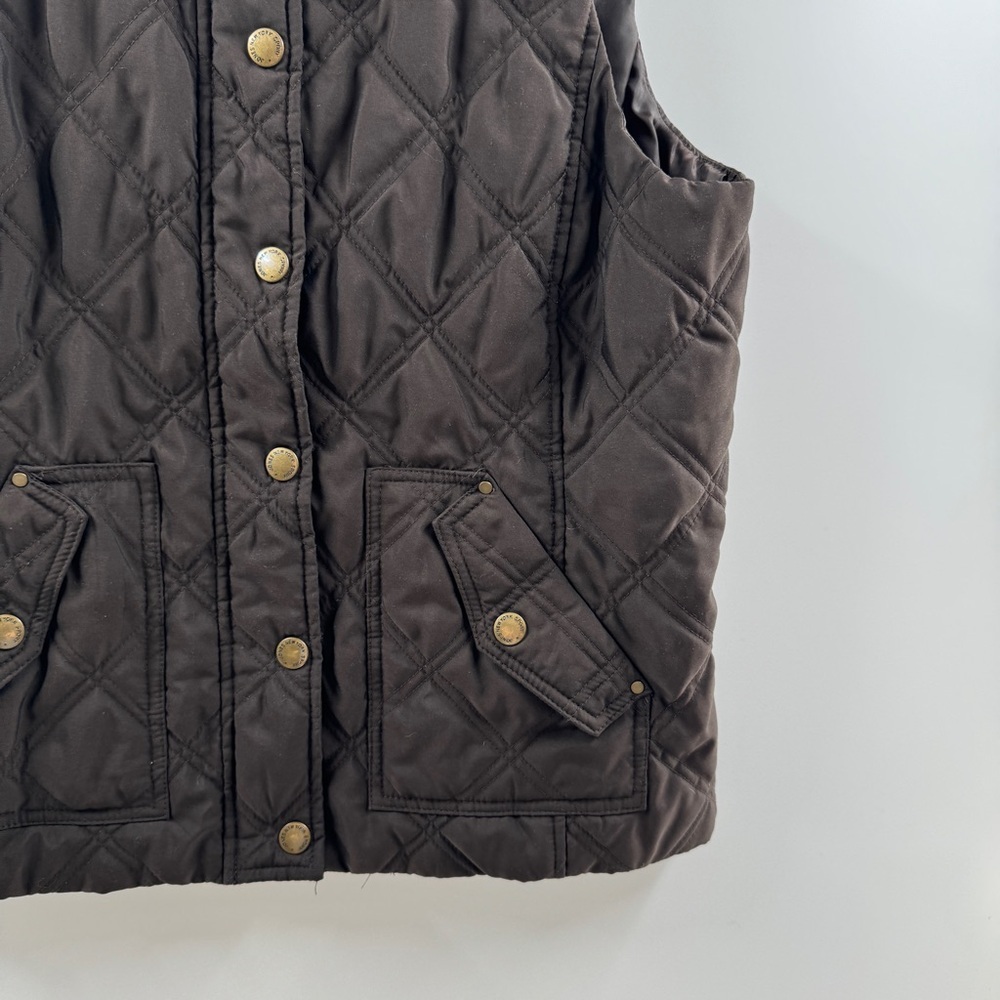 Jones New York Sport Brown Puffer Vest – Women’s L - Picture 3 of 7